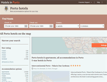 Tablet Screenshot of hotelporto.net